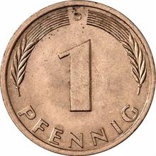 1 Pfennig 1982 D  