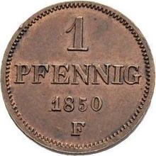 1 fenig 1850  F 