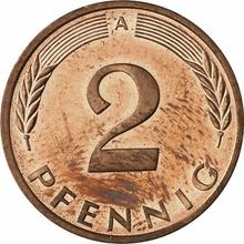 2 Pfennig 1998 A  
