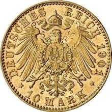 10 Mark 1901 E   "Saxony"