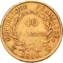 40 франков 1808 W  