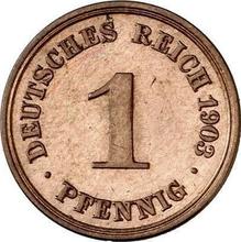 1 Pfennig 1903 F  