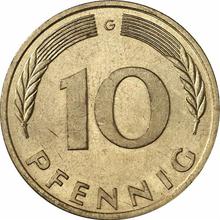 10 Pfennig 1981 G  