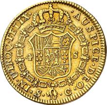 4 escudos 1785 S C 
