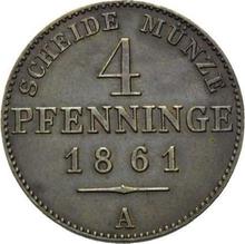 4 Pfennige 1861 A  