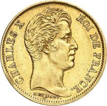 40 francos 1827 A  