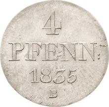 4 пфеннига 1835  B 