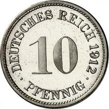 10 Pfennige 1912 F  