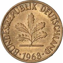 1 Pfennig 1968 F  