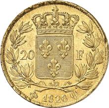20 francos 1826 Q  