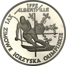 200000 złotych 1991 MW   "XVI Zimowe igrzyska Olimpijskie - Albertville 1992"