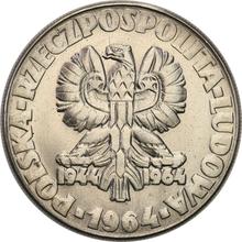 10 złotych 1964    "Sierp i kielnia" (PRÓBA)