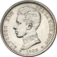 1 peseta 1905  SMV 