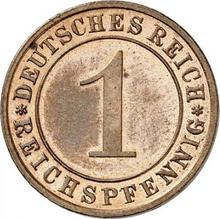 1 Reichspfennig 1936 G  