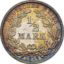 1/2 марки 1914 A  