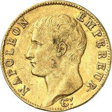 20 francos 1806 W  