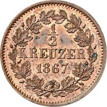 1/2 Kreuzer 1867   
