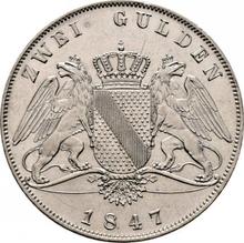 2 Gulden 1847  D 