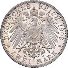 2 marki 1903 F   "Wirtembergia"
