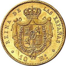 10 escudo 1867   