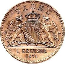 1 Kreuzer 1871    "Victoria sobre Francia"
