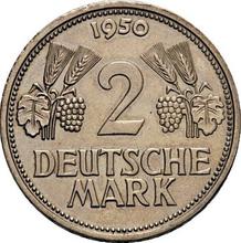 2 marki 1950 J  