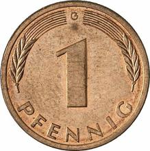 1 Pfennig 1990 G  