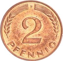 2 Pfennige 1963 F  