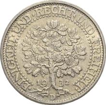 5 reichsmark 1932 D   "Dąb"