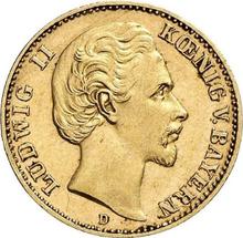 10 marcos 1880 D   "Bavaria"