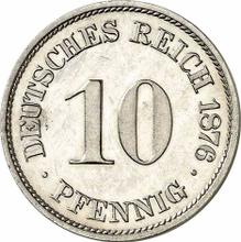 10 Pfennig 1876 A  