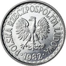 1 złoty 1982 MW  