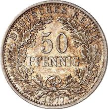 50 fenigów 1877 B  