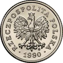 50 groszy 1990    (Pruebas)