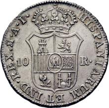 10 reales 1810 M AI 