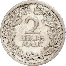 2 Reichsmarks 1927 D  