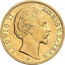 20 marcos 1878 D   "Bavaria"