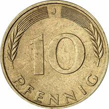 10 Pfennig 1971 J  