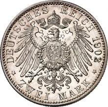 2 марки 1902 G   "Баден"