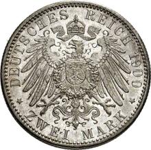 2 marcos 1900 D   "Bavaria"