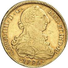 8 escudo 1795 So DA 