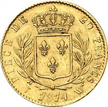 20 франков 1814 W  