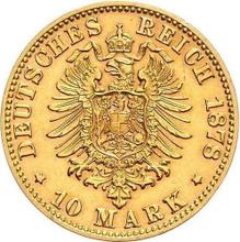 10 marcos 1878 B   "Prusia"