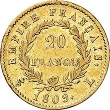 20 Francs 1809 L  