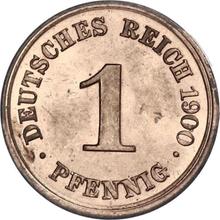 1 Pfennig 1900 F  