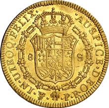 8 escudo 1786 PTS PR 