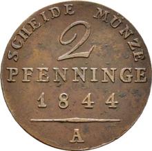 2 Pfennig 1844 A  