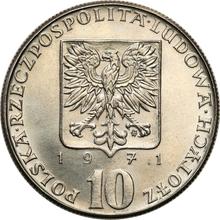 10 Zlotych 1971 MW   "FAO" (Pattern)
