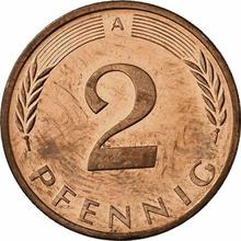 2 Pfennig 1996 A  