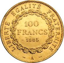 100 francos 1885 A  